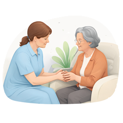 Anfrage für ambulante Pflege